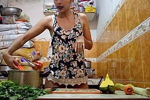 peruvian street girl licks massive cock top to bottom before wet pussy gets fucked hard