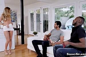 oh fuck two huge black cocks destroy karla kush deep!