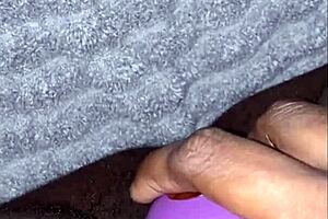 ebony bbw teases pussy to squirting orgasm