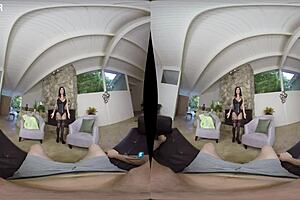 MilfVR house warming heats up with Lily Lane and Anna Kelly FFM