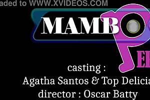 barely legal brazilian agatha santos debuts with dirty talk anal on bbc, huge gape and riding