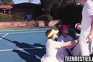 Big Tits Besties Tease Foursome POV Lick Fuck Finish