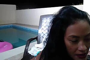 Maxine X Craves Deep Lick Orgasm in Lingerie