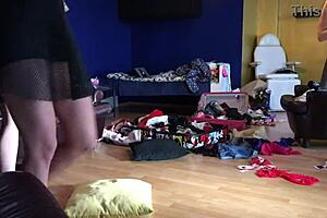 girls, slip into those tight thongs and lingerie before our petite pussy party explodes