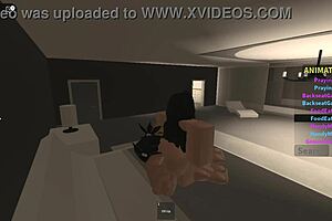 i convinced my hot friend for wild anal roblox fuck again