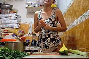 peruvian street girl licks massive cock top to bottom before wet pussy gets fucked hard