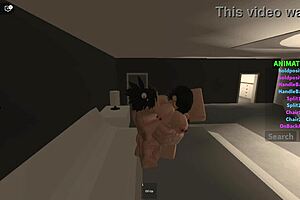 i convinced my hot friend for wild anal roblox fuck again