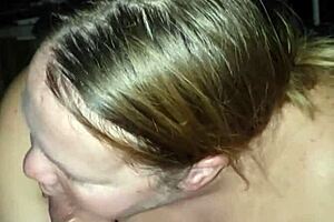 Hey milf, slurp that monster cock balls deep right now!