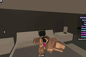 i convinced my hot friend for wild anal roblox fuck again