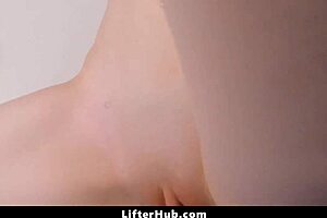 thief caught hiding stolen goods gets bent over fucked by cop in garage