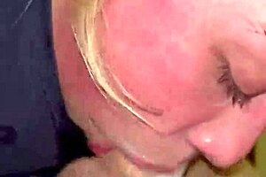 Sloppy Blowjob Close-Up Drips Spit Intriguingly