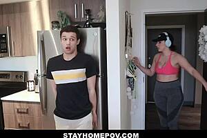 i prank fuck my fat bubble butt babe during quarantine lockdown