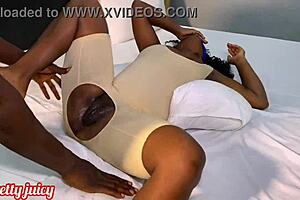 Sweet Ebony Ass Begs for More Intense Pounding Action