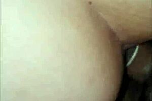 bull destroys tight pussy while cuckold husband watches intently