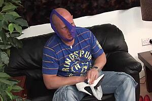 i get bent over in heels for milf threesome pounding and facial