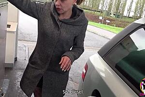 Bombass Brunette Milf Outdoor Assfucked Hard By Huge Cock