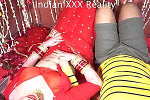 Desi Indian MILF Takes Tight Pussy Pounding Hard
