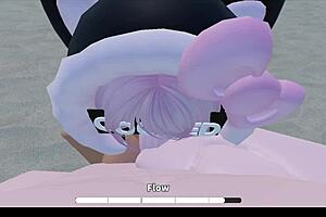 big tits babe gets fucked hard on crowded beach crossroad