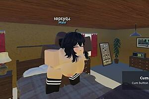 roblox babe secretly craves serving her dominant master bbc
