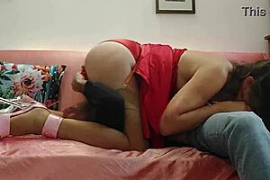 French Amateur Satin Lingerie Deepthroat Balls Lick Ass To Mouth Spanking