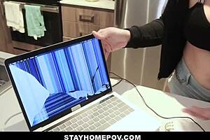 i prank fuck my fat bubble butt babe during quarantine lockdown