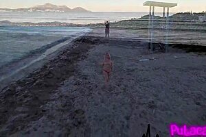 Offers ride to beach beauty ends in car oral then home anal cowgirl cum covered