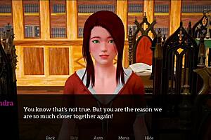 redhead teen plays erotic homemade game