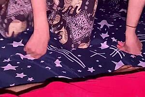 Married Bride Sneaks In for All-Night Intense Fucking