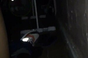 The petite teen casually kneels to suck his throbbing cock deeply