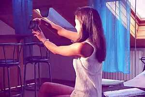 thelifeerotic cute brunette sima fingers petite body erotically