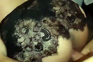 cuckold wife trains with big tits and monster cock creampie