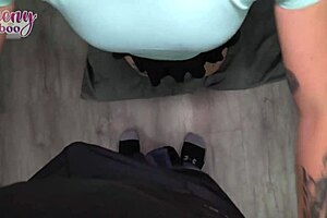 seth brogan drills nova flame's tight college ass hard