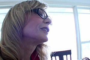 milf nina hartley seduces ally evans into pussy licking lessons