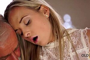 Shanie ryan craves old teacher's massive dick finally