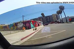 i'm suckin this huge bbc so sloppy outside work can't stop deepthroatin