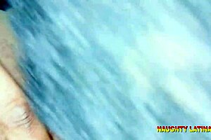 horny wife rides two monster cocks, cums hard missionary style