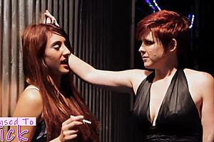 Craving that juicy Latina pussy taste in lacy lingerie lickfest