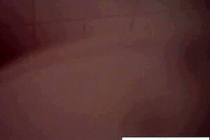 diamond gets wet exploring her desires alone in the steamy shower