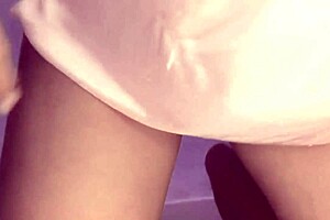 Cucumber Tease Builds to Wet Public Cam Climax