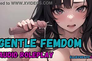 trick or treat with my gentle femdom voice guiding your desires