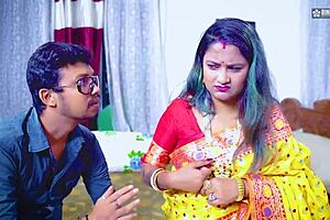 Desi beauty tricked into creampie by sneaky backstage lover