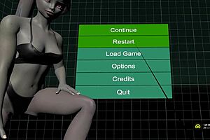 play with desperate alien myia as she fingers her shaved pussy in vr monster fantasy