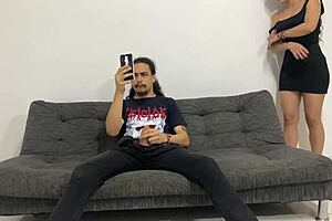 caught stroking to hot latina milf's big ass photos