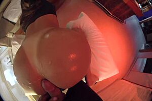 japanese babe's ass pounded uncensored hardcore