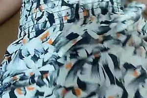 young wife in short dress cheats on husband with neighbor doggystyle pounding