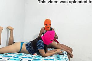 dorm latinas flash and grope asses for hot roommate video tease