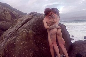 i beg for his hot cum beachside