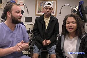 Tempting nurse michelle spreads for tampa's entrance exam