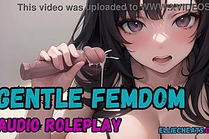 trick or treat with my gentle femdom voice guiding your desires