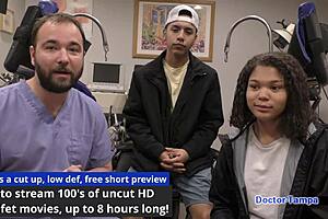 Tempting nurse michelle spreads for tampa's entrance exam